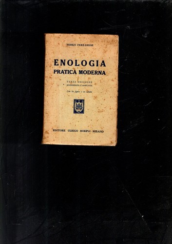 Enologia pratica moderna mirko - enologia,