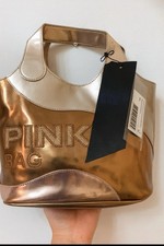 Borsa Pinko oro bronzo eco