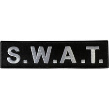 SWAT Patch Iron Sew On Clothes