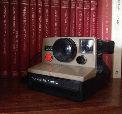 Polaroid land camera 500 - land, con
