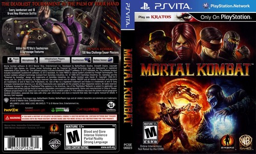 Custodia mortal kombat vita - kombat,