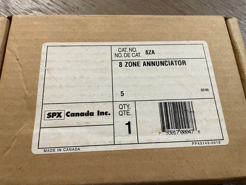 Spx canada inc annunciatore - inc.,