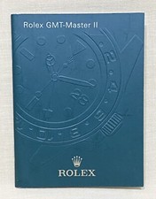 Rolex gmt master booklet - rolex, gmt-master