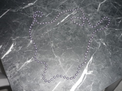 Collana lunga colore - lunga,