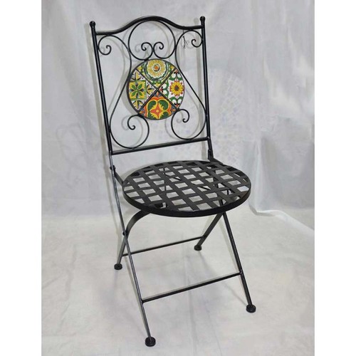 Sedia bistrò ferro con - bistrò,, in