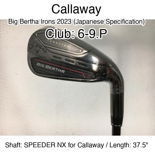 Callaway big bertha irons 2023 - bertha,
