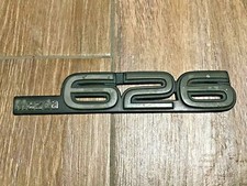 MAZDA 626 173MM LOGO SIGLA EMBLEMA FREGIO STEMMA SCRITTA TARGHETTA BADGE PLACCA