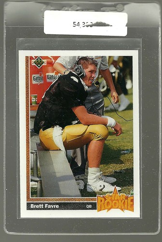 Brett favre 1991 upper - 1991, deck