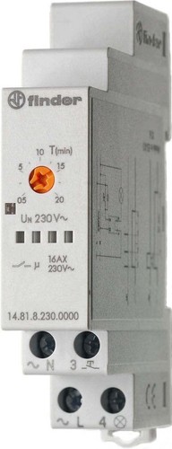Finder timer per - finder, luce