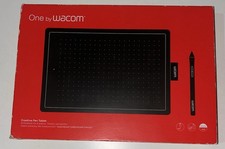 Wacom One By Wacom Tavoletta Grafica Con Penna, ‎‎Nero/Rosso (CTL-672)