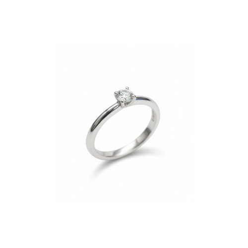Anello damiani solitario - anello,
