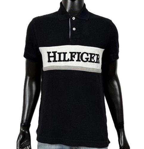 Tommy hilfiger polo uomo nera - uomo,