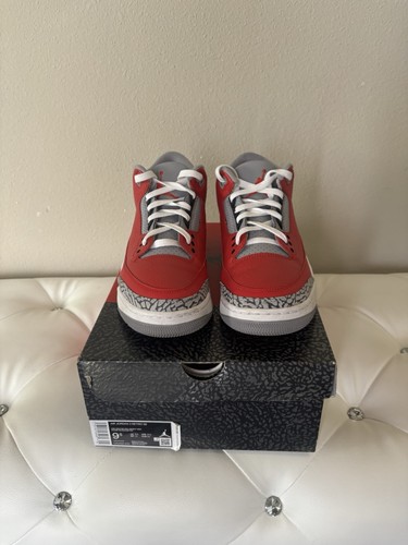 Air jordan retro - 3, rosso