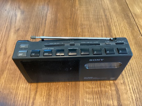 Vintage sony digital radio and - sony,