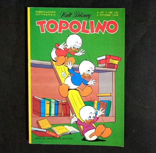 Topolino libretto 671 1968 - topolino,