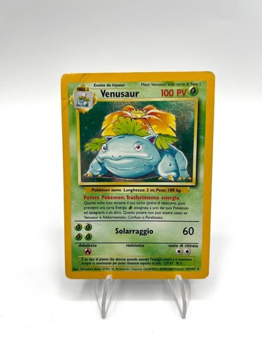 Carta pokemon venusaur 102 - carta,