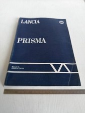 manuale assistenza tecnica originale 1983 Lancia Prisma 1300 1500 1600 1 serie