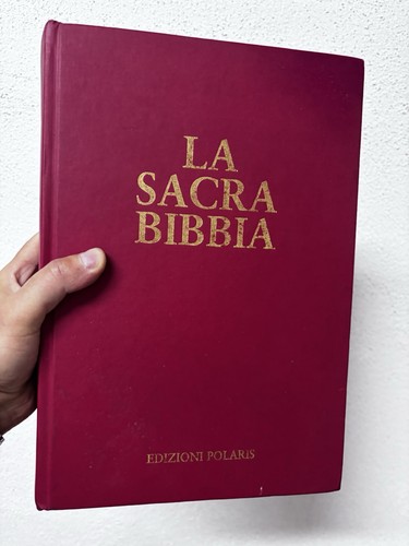 Sacra bibbia edizioni - la,