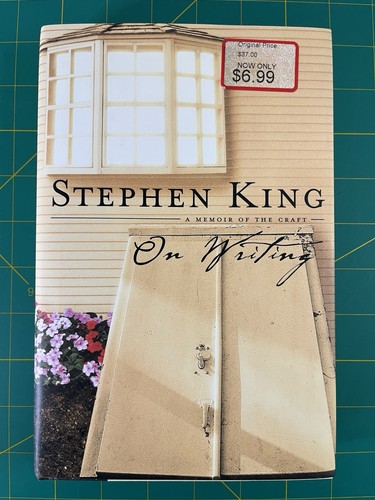 Stephen king writing - on,
