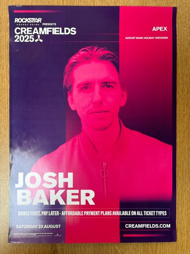 Josh baker creamfields - creamfields, 23