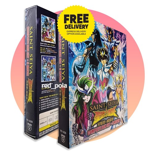 Dvd anime saint seiya - dvd,