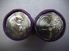 2 EURO FRANCIA 2016 François Mitterrand fior di conio