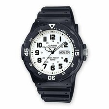 CASIO MRW-200H-7BVDF OROLOGIO UNISEX RESINA NERO DATA GIORNO 43mm SOTTOCOSTO