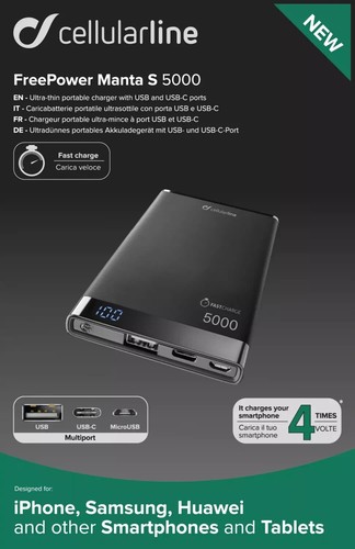 Free power bank manta 5000 - free,