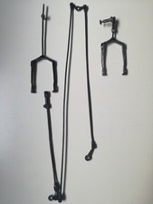 "AMF GLORIA MILANO" KIT FRENERIA PER BICI TIPO R A BACCHETTA ORIGINALI D'EPOCA