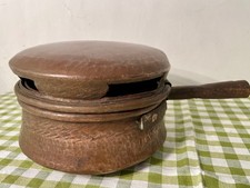 Antico scaldaletto scaldino in