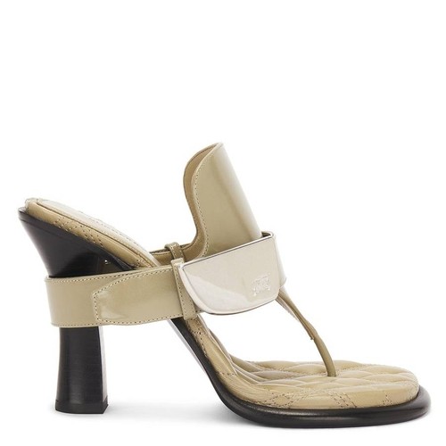 Sandali con tacco burberry - sandali, bay
