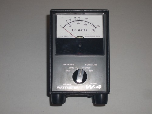 Drake 200 2000w - w-4, misuratore