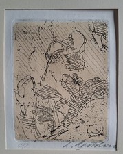 Luigi Bartolini 1957 Incisione Firmata Edizione 50/50