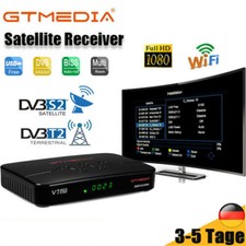 DVB-S2/S2X/T2 Combo Twin Tuner ricevitore satellitare FULL HD PVR lettore multimediale con USB WLAN
