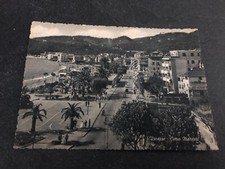 cartolina bianco nero viaggiata animata Varazze Savona Liguria bianconero bn bn