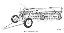 Rastrello fieno IH McCormick