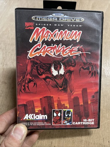 Maximum carnage gioco sega - maximum,