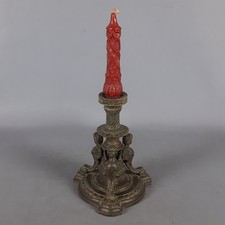 Antico Candeliere In Antimonio