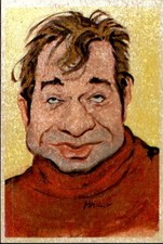 figurina cantanti Edis 1969 # 53 Ugo Tognazzi  i nostri idoli