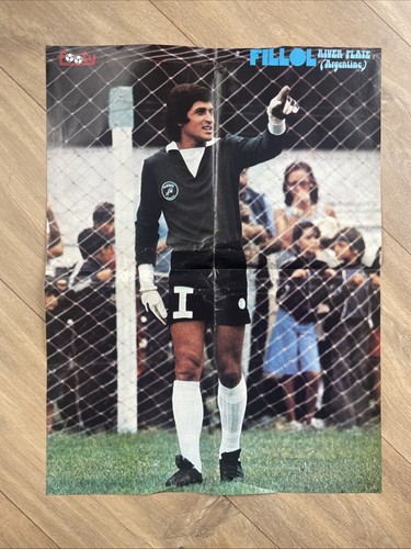 Vintage footy magazine poster - vintage,