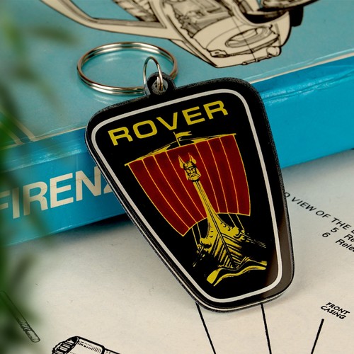 Rover badge keyring classic - rover,