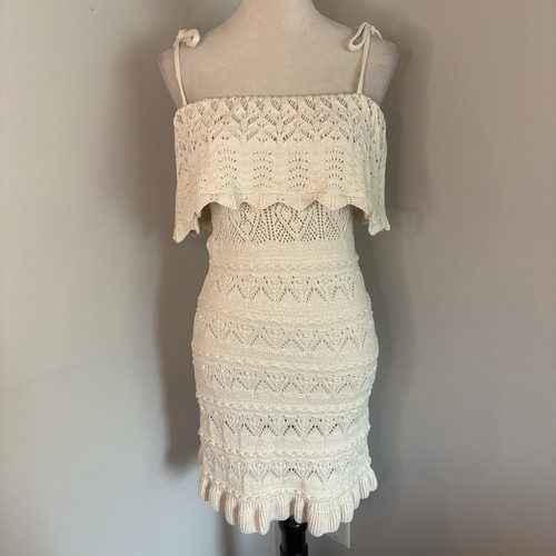 Mini abito zara panna maglia - mini,