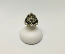 1 Anello uomo Sfinge Egitto smaltato apribile in Argento 800