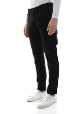 Mason's pantaloni cargo Chile 1 taglia 44 uomo ragazzo nero con tasconi