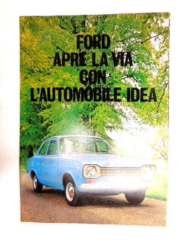 Depliant ford escort - depliant,