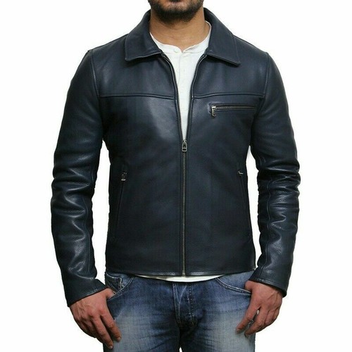 Giacca uomo vintage vera pelle