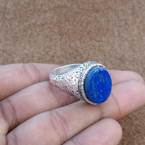 Anello lapislazzuli argento - anello,