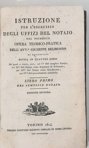 Antico 1814 istruzione - -,