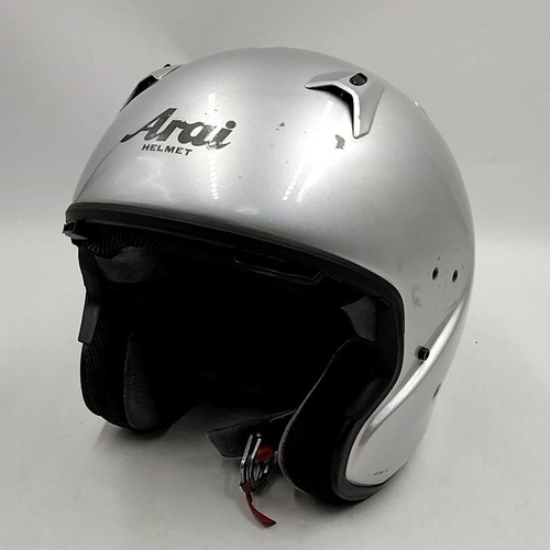 Casco jet arai argento - casco,