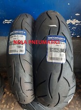 Coppia 120/70 ZR17 58W 180/55 ZR17 73W METZELER SPORTEC INTERACT M5 DOT2025